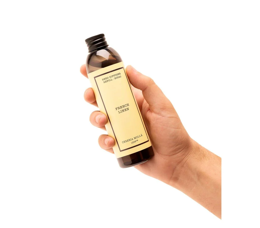 Cerería Mollá Recambio De Mikado  French Linen 200ml - Image 3