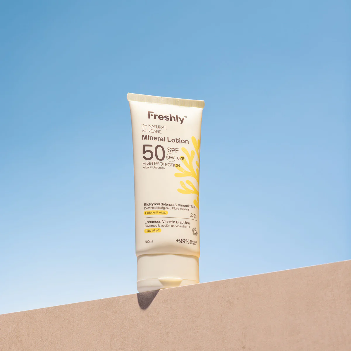 D+ Natural Suncare Mineral Lotion SPF50 100 ml - Image 3