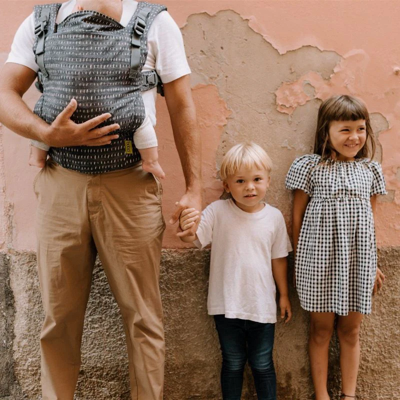 Mochila Portabebé Evolutiva Adaptable Boba X Denim Rain - Image 3