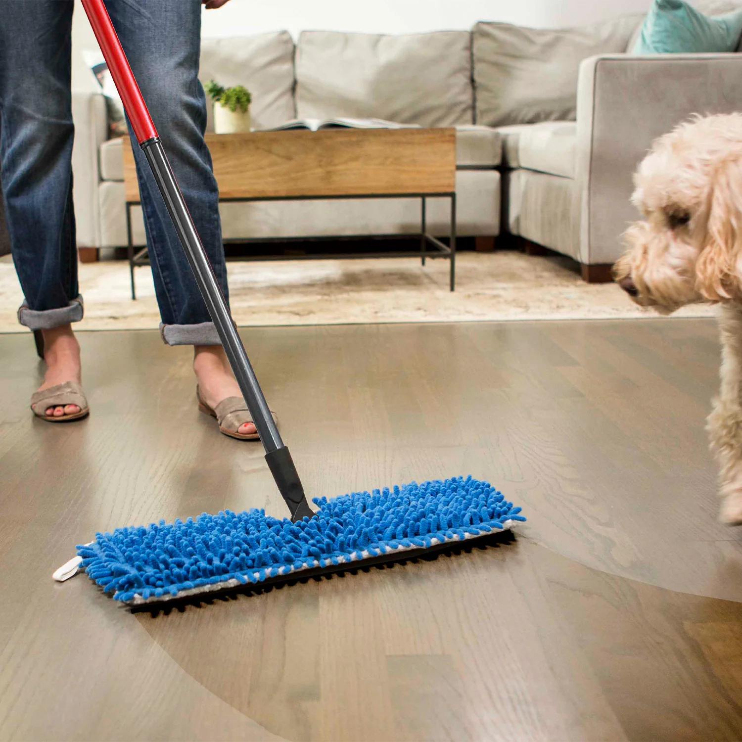 Mopa MF Flip Mop Pet Pro,Vileda Rojo - Image 5