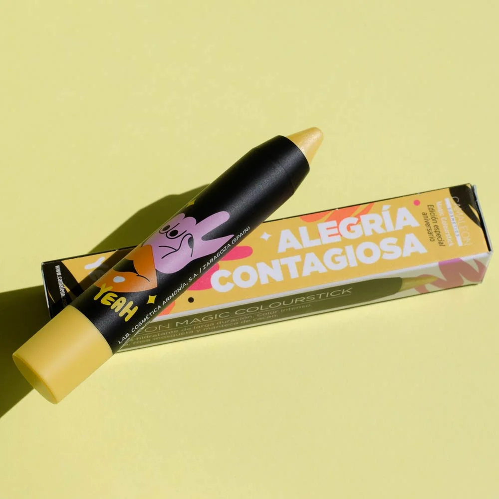 Pintalabios Amarillo Magic Colourstick 4g Camaleon Cosmetics - Image 3
