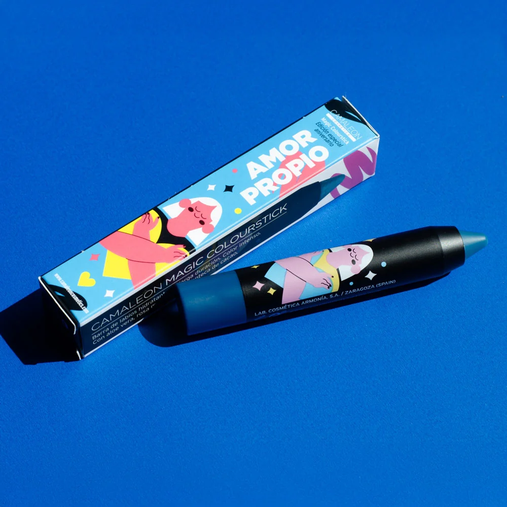 Pintalabios Azul Magic Colourstick 4g Camaleon Cosmetics - Image 3