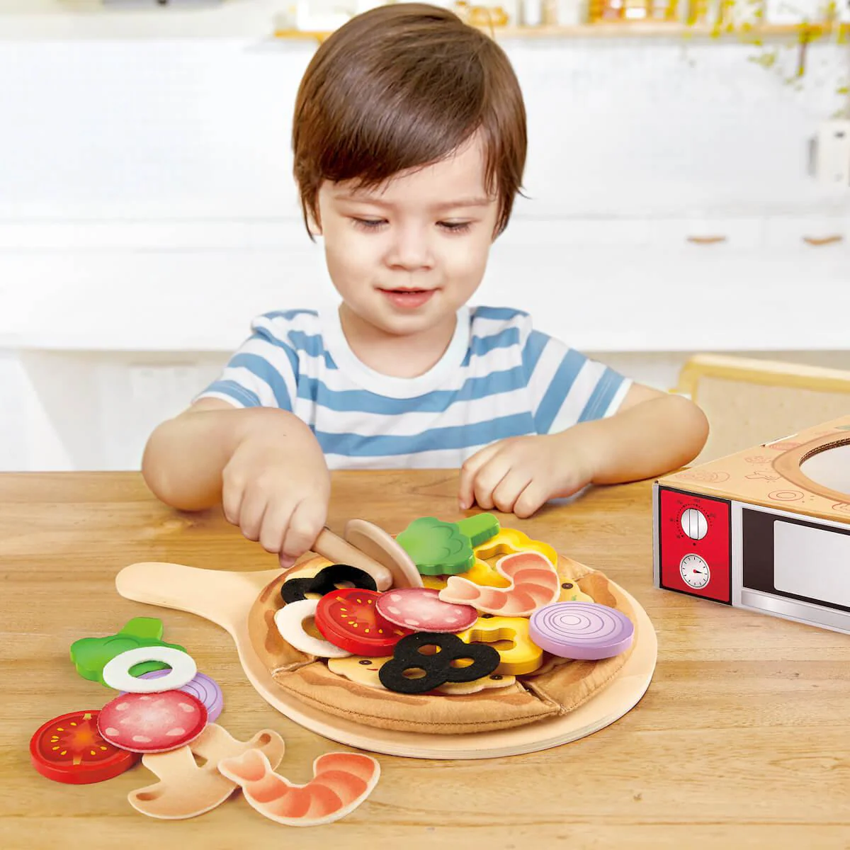 Set Juego Pizza Hape - Image 4