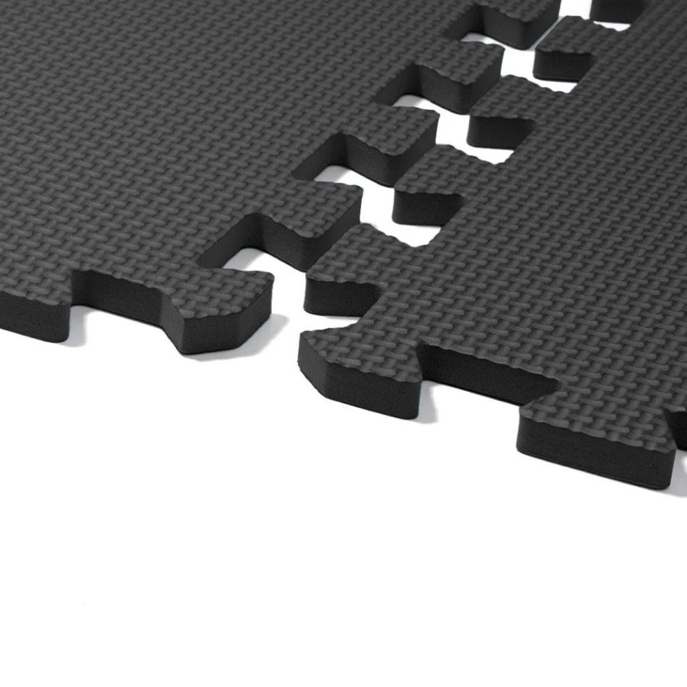 Tatami Puzzle 1cm 60x60cm – Pack 4 Uds (t60-4) Negro - Image 3