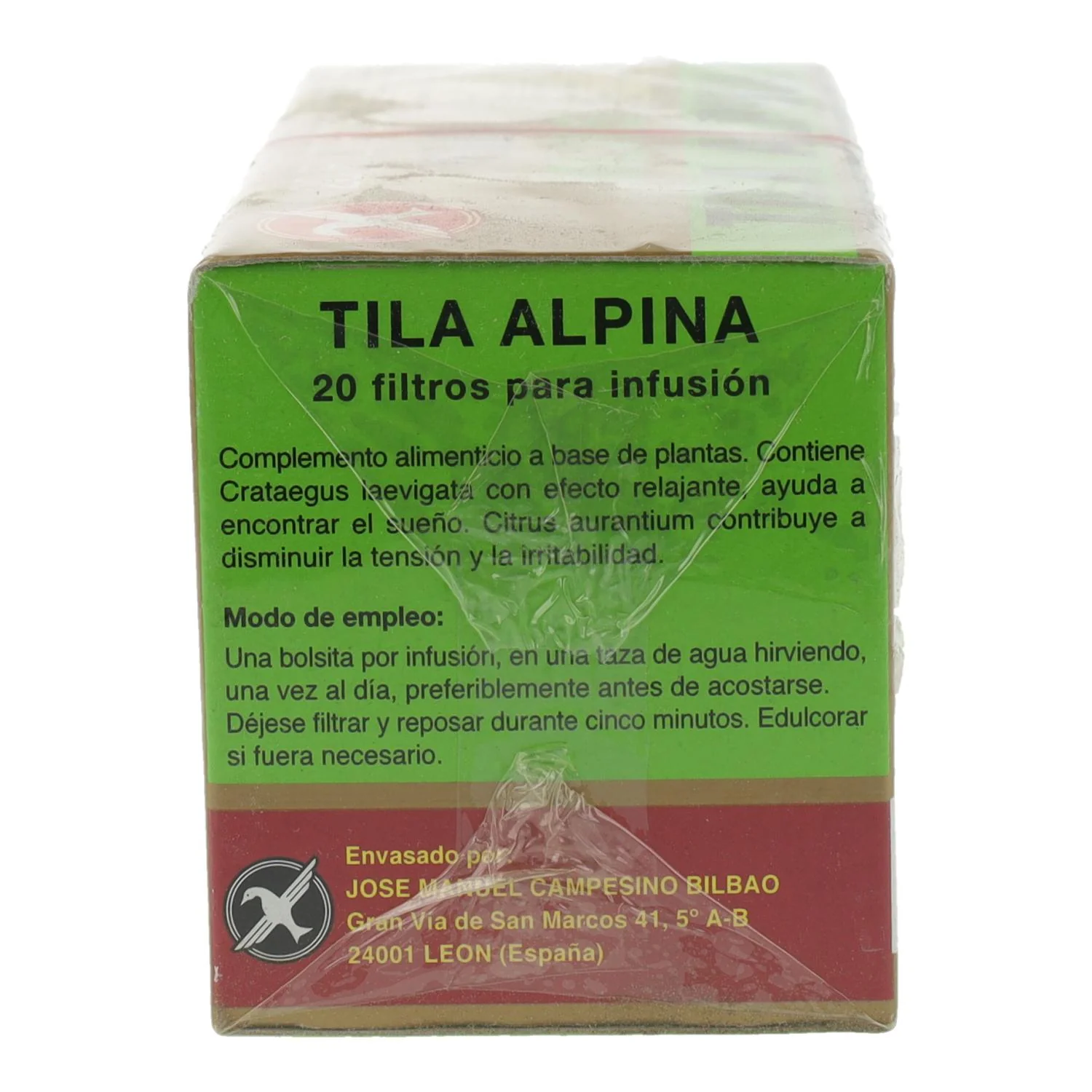 Tila Alpina 20 Filtros Con Petalos De Azahar Milvus - Image 2